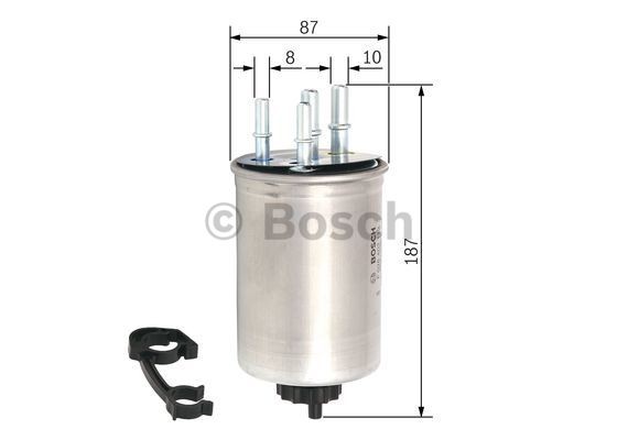 BOSCH Fuel filter F 026 402 113 for LAND ROVER DISCOVERY, RANGE ROVER