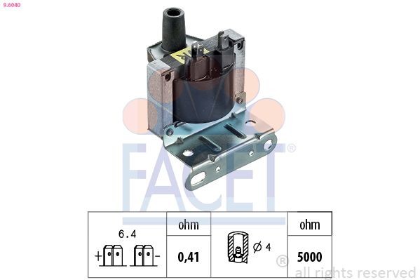 Distributor and parts FACET Made in Italy - OE Equivalent - HT.0791