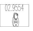 Anschlagpuffer, Schalldämpfer 02.9554 — aktuelle Top OE 1J0 25 3 1 44 Ersatzteile-Angebote