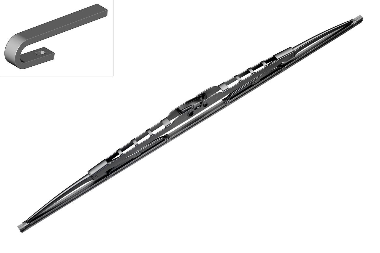 BOSCH Twin 3 397 018 173 Wiper blade 700 mm, Standard