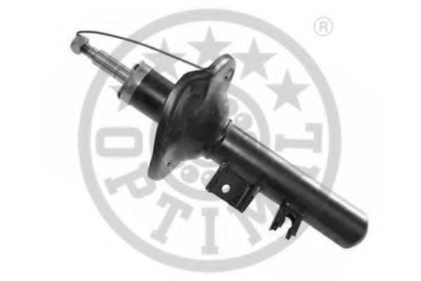 OPTIMAL Front Axle, Right, Gas Pressure, Twin-Tube, Suspension Strut, Spring-bearing Damper Shocks A-3737GR buy