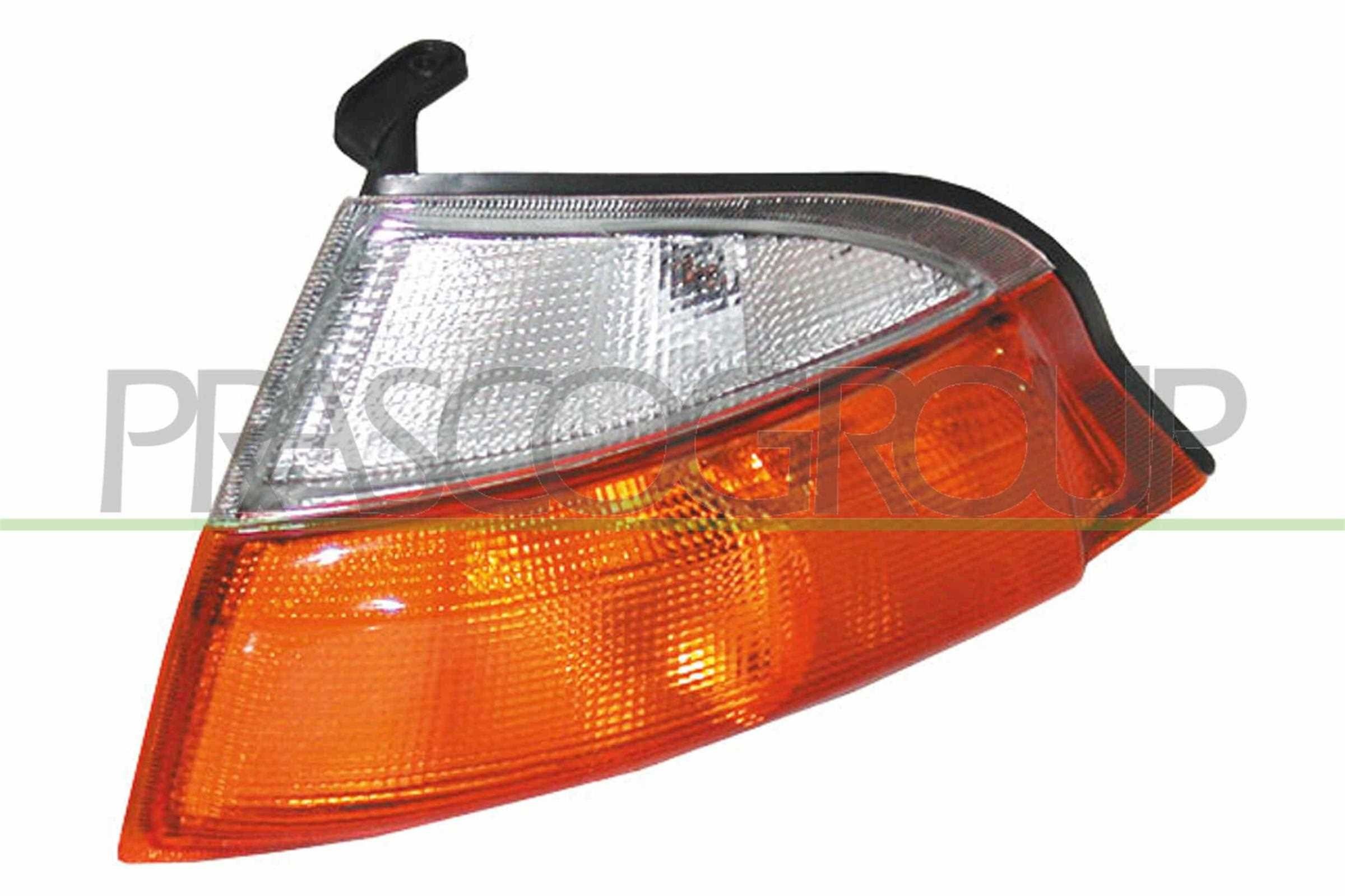 PRASCO TY7304004 Side indicator white, yellow, Left Front, with bulb holder, with outline marker light