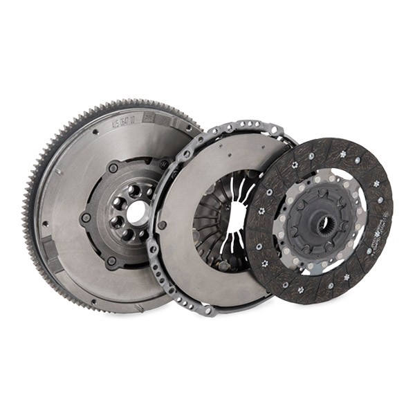 LuK 600017500 Clutch replacement kit with central slave cylinder, without pilot bearing, with flywheel, with screw set, Requires special tools for mounting, Dual-mass flywheel with friction control plate, with automatic adjustment