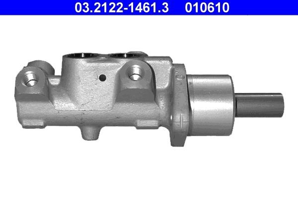 010610 ATE Number of connectors: 2, Ø: 22,2 mm, M10x1 Master cylinder 03.2122-1461.3 buy