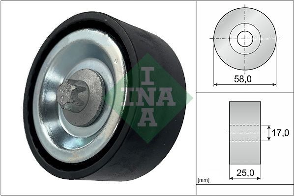 Mercedes A-Class Deflection pulley 7428262 INA 532 0669 10 online buy