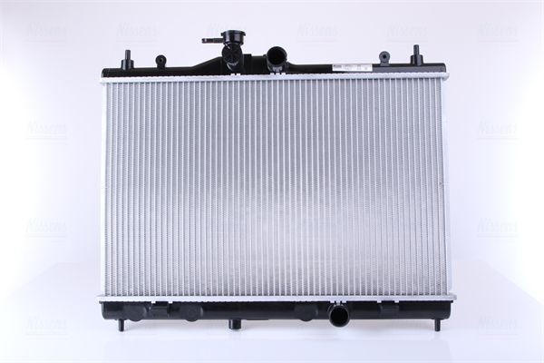NISSENS 68741 Engine radiator Aluminium, 380 x 598 x 16 mm, Brazed cooling fins