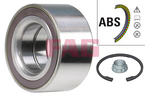 FAG Photo corresponds to scope of supply, 84 mm Inner Diameter: 45mm Wheel hub bearing 713 6495 80 buy