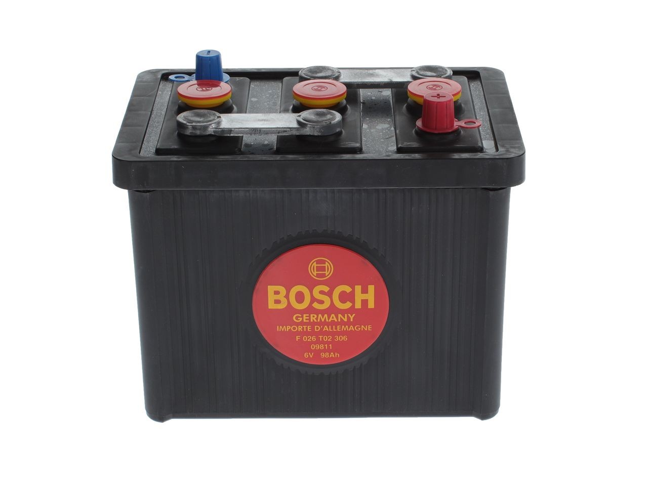 BOSCH F 026 T02 306 Auto battery 6V 98Ah 480A B00 D26 Lead-acid battery