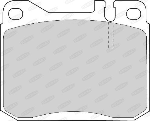 BERAL 2958115004045084 Brake pad set prepared for wear indicator