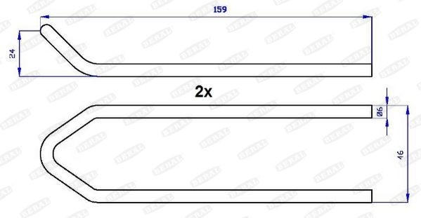 UAC169 BERAL Zubehörsatz, Scheibenbremsbelag für DAF online bestellen
