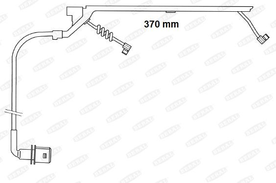 BERAL UAI169 Warnkontakt, Bremsbelagverschleiß für VOLVO FH II LKW in Original Qualität