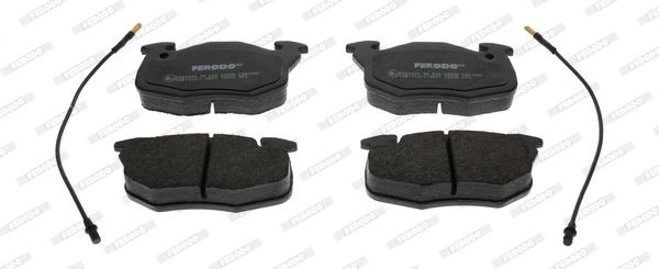 20905 FERODO PREMIER incl. wear warning contact Height 1: 55mm, Height: 55mm, Width: 105mm, Thickness: 18mm Brake pads FDB393C buy