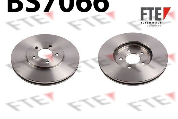 FTE BS7066 Brake disc 4 879 138 AC