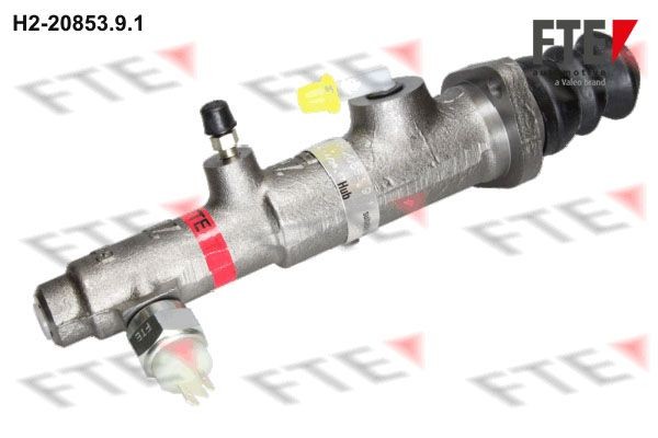 S5043 FTE Number of connectors: 1, D1: 20,6 mm, Bore Ø: 9 mm, with elbow fitting, Grey Cast Iron, M12x1 Master cylinder H2-20853.9.1 buy