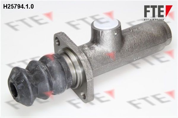 FTE H25794.1.0 Brake master cylinder Number of connectors: 1, Bore Ø: 9 mm, Piston Ø: 25,4 mm, with protective cap/bellow, Grey Cast Iron, M14x1,5