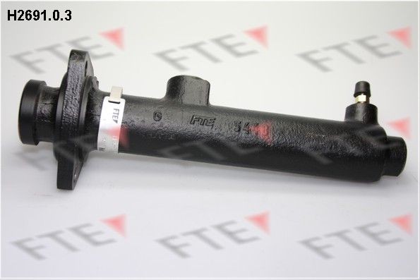 FTE H2691.0.3 Brake master cylinder Number of connectors: 1, Bore Ø: 11 mm, Piston Ø: 27 mm, Grey Cast Iron, M14x1,5