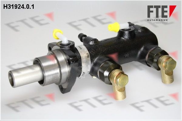 S5109 FTE Number of connectors: 2, Bore Ø: 9 mm, Piston Ø: 31,8 mm, with banjo bolt, with elbow fitting, Grey Cast Iron, M12x1 Master cylinder H31924.0.1 buy