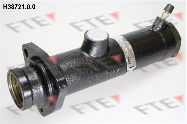 FTE H38721.0.0 Brake master cylinder Number of connectors: 1, Bore Ø: 11 mm, Piston Ø: 38,1 mm, Grey Cast Iron, M14x1,5