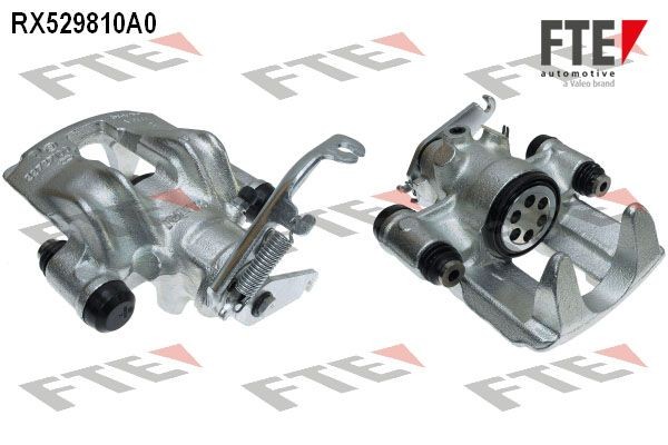 FTE RX529810A0 Brake caliper Cast Iron Grey, Cast Iron, without holder