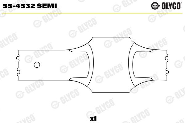 55-4532 GLYCO Small End Bushes, connecting rod 55-4532 SEMI buy