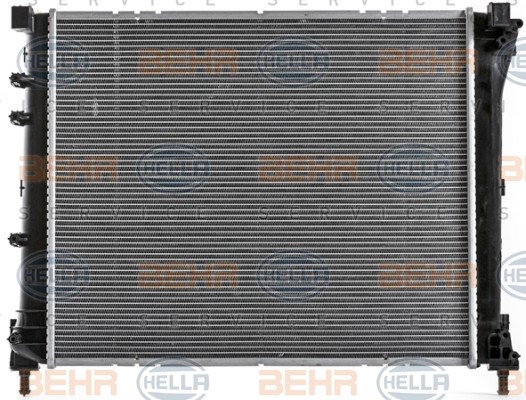 HELLA Radiator, engine cooling 8MK 376 900-171 for Fiat 500 312