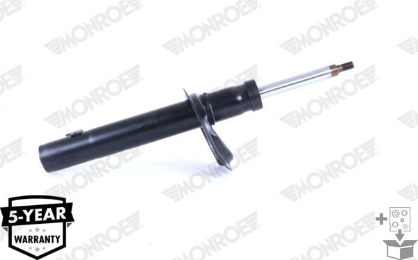 MONROE 11233 Shock absorber Oil Pressure, Twin-Tube, Suspension Strut, Top pin, Bottom Clamp