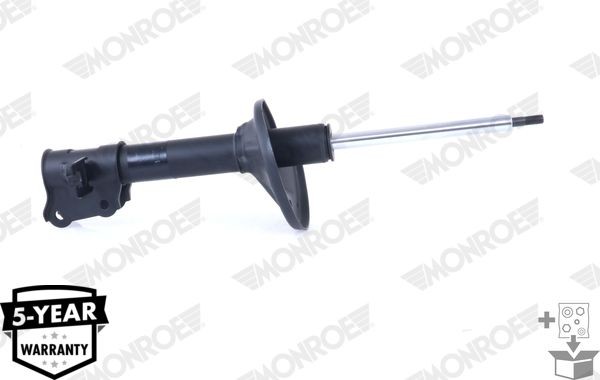 MONROE 71407ST Shock absorber Gas Pressure, Twin-Tube, Suspension Strut, Top pin, Bottom Clamp