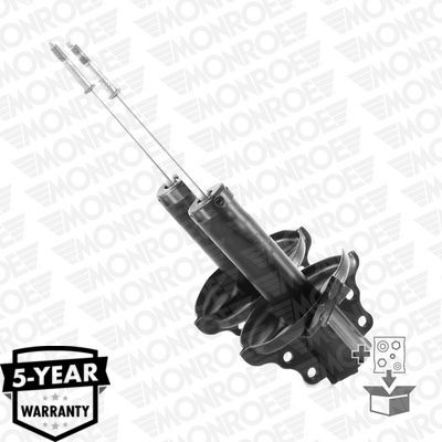 MONROE D7007 Shock absorber Gas Pressure, Twin-Tube, Suspension Strut, Top pin, Bottom Clamp