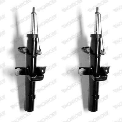 MONROE Gas Pressure, Twin-Tube, Damper with Rebound Spring, Top pin, Bottom Clamp Length: 370, 598mm Shocks E4972 buy