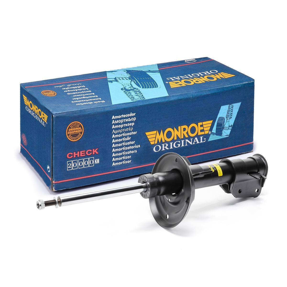 MONROE G8110 Shock absorber Gas Pressure, Twin-Tube, Suspension Strut, Top pin, Bottom Clamp