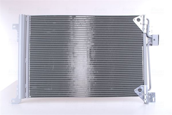 NISSENS 94713 Air conditioning condenser with dryer, Aluminium, 650mm, R 134a, R 1234yf