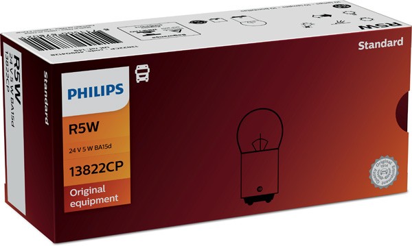PHILIPS Bulb, indicator 13822CP suitable for MERCEDES-BENZ VARIO