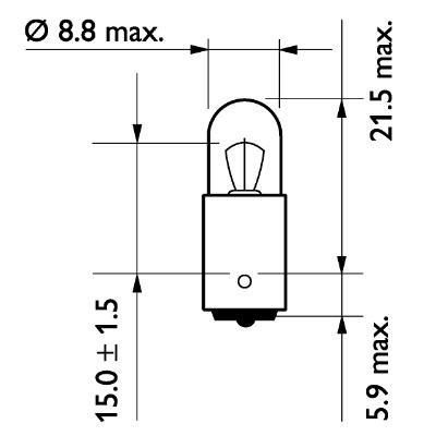 PHILIPS Bulb, indicator 13929B2