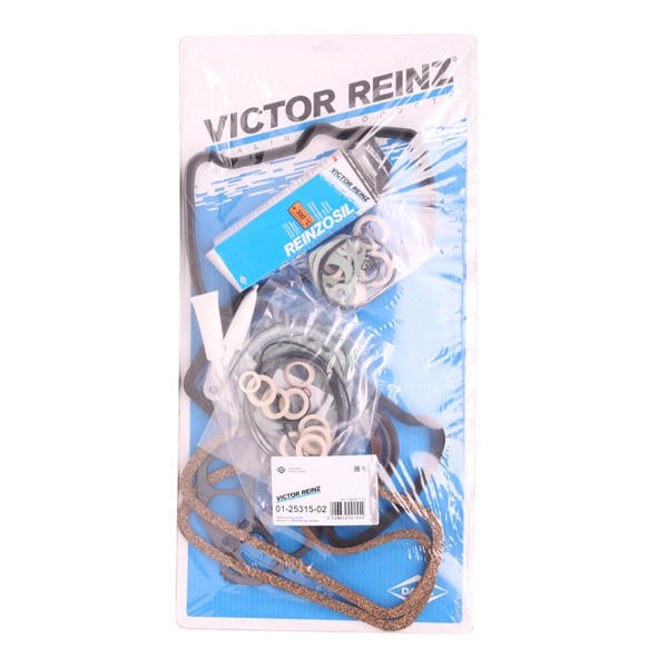 01-25315-02 REINZ Complete engine gasket set FORD USA with crankshaft seal, with cylinder sleeve ring
