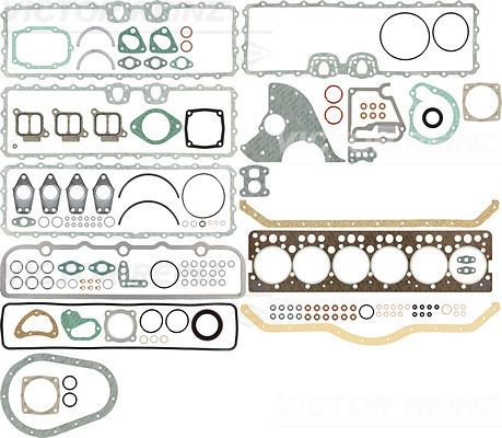 Mercedes G-Class Complete engine gasket set 7438429 REINZ 01-27350-07 online buy