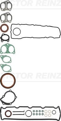 REINZ with crankshaft seal, with valve stem seals, without cylinder head gasket, without oil sump gasket Engine gasket set 01-34356-01 buy