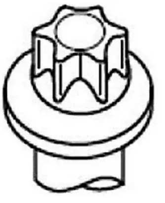 Original 14-32008-01 REINZ Cylinder head screws LAND ROVER