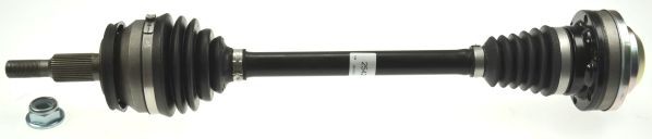 SPIDAN 646mm, with nut Length: 646mm, External Toothing wheel side: 38 Driveshaft 25429 buy