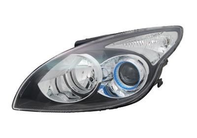 VAN WEZEL 8243963 Headlight Left, H7, H1, DE, Crystal clear, for right-hand traffic, without motor for headlamp levelling, PX26d