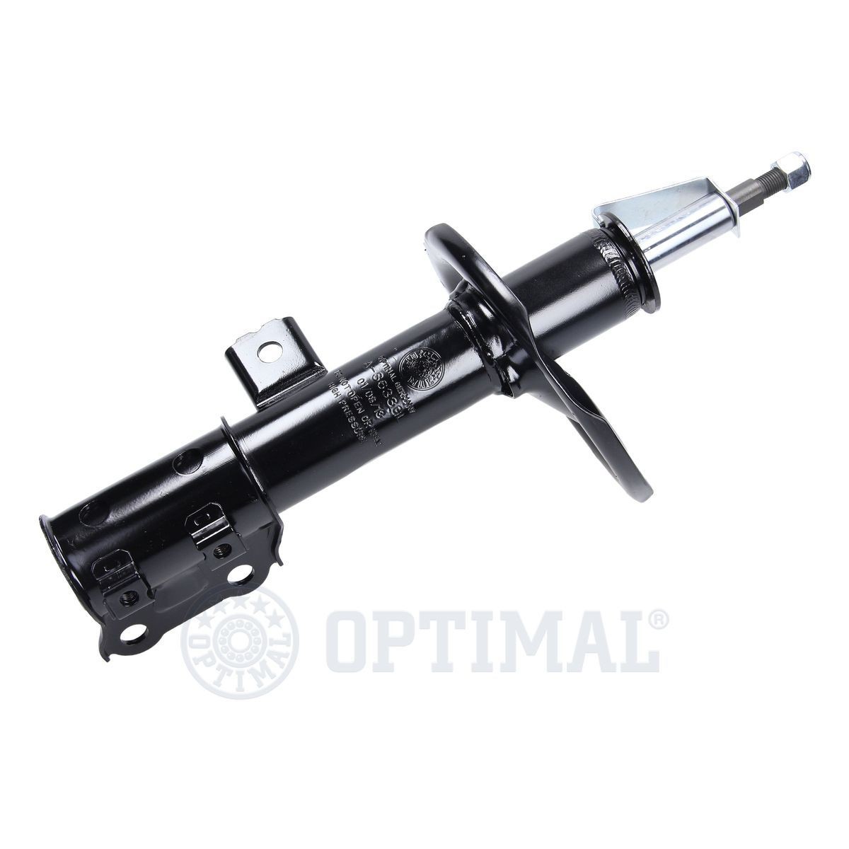 OPTIMAL A-3633GL Shock absorber Gas Pressure, Twin-Tube, Suspension Strut, Top pin, Bottom Clamp, M12X1,25
