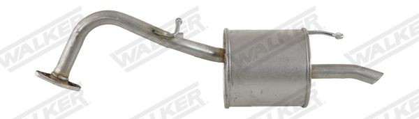 WALKER 23498 Rear silencer Length: 850mm, without mounting parts
