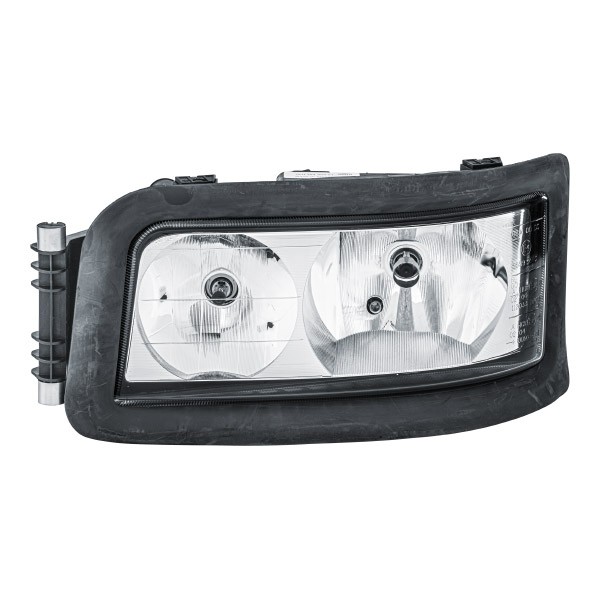 HELLA Left, H7/H7, W5W, Halogen, 24V, with high beam, with low beam, with position light, for right-hand traffic, with bulbs Left-hand/Right-hand Traffic: for right-hand traffic, Vehicle Equipment: for vehicles without headlight levelling Front lights 1EH 354 984-011 buy