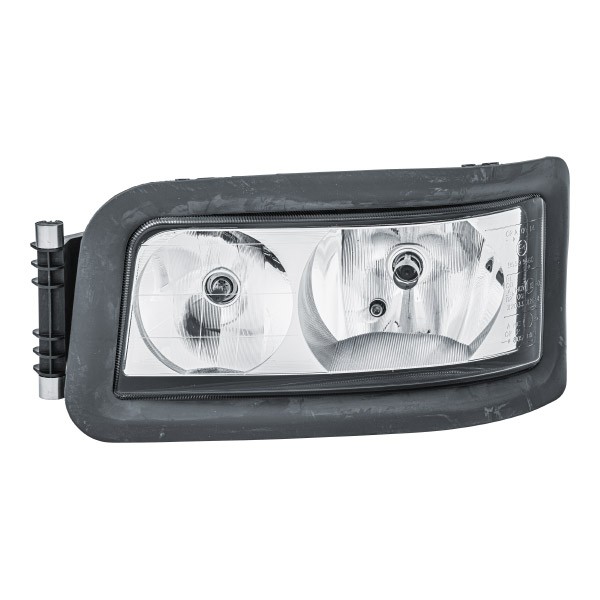 HELLA Left, W5W, H7/H7, Halogen, 24V, with position light, with low beam, with high beam, for right-hand traffic, with bulbs Left-hand/Right-hand Traffic: for right-hand traffic, Vehicle Equipment: for vehicles with headlight levelling (electric) Front lights 1EH 354 984-031 buy