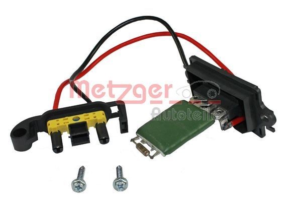METZGER Number of pins: 7-pin connector Resistor, interior blower 0917054 buy