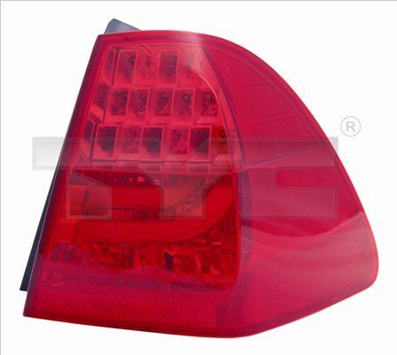 11-11675-06-2 TYC Tail lights BMW Right, Outer section, LED, without bulb holder, with LED