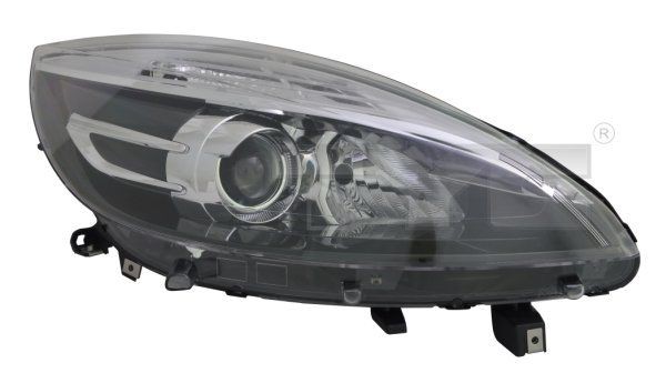 20-14019-15-2 TYC Headlight Right, H7/H7, for right-hand traffic