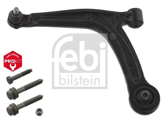 FEBI BILSTEIN with nut, with screw set, Front Axle Left, Lower, Control Arm, Cast Steel Control arm 40710 buy