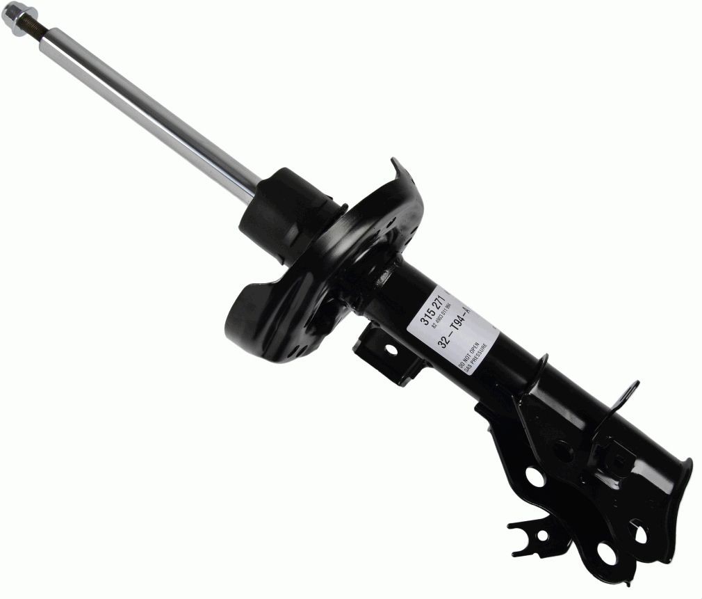 315 271 SACHS Shock absorbers HONDA Right, Gas Pressure, Twin-Tube, Suspension Strut, Top pin