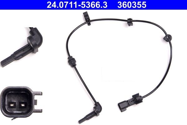 Great value for money - ATE ABS sensor 24.0711-5366.3