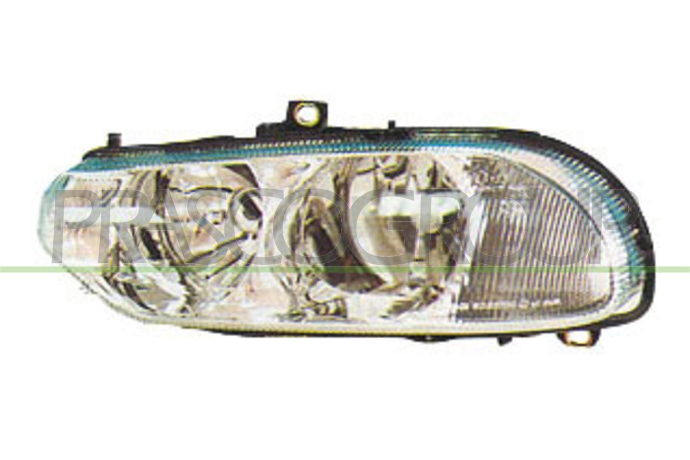 PRASCO AA0804923 Headlight Right, H1, H7, white, with indicator, for right-hand traffic, without motor for headlamp levelling